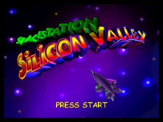 Space Station Silicon Valley title screen for Nintendo 64
